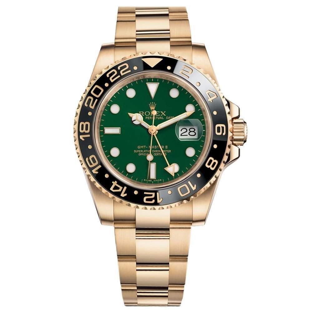 GmtMaster II oro/verde eta 2836.2