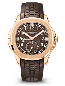 Acquanaut caucciù/marrone valijoux 7750