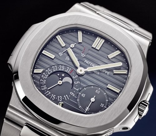 Nautilus acciaio fasi lunari valijoux 7750 - immagine 5