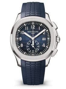 Acquanaut caucciù/blue valijoux 7750