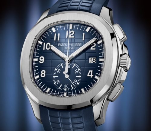 Acquanaut caucciù/blue valijoux 7750 - immagine 5