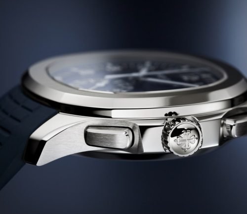 Acquanaut caucciù/blue valijoux 7750 - immagine 6