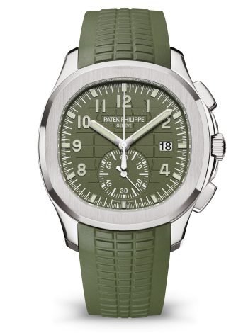 Acquanaut caucciù/verde valijoux 7750 - immagine 3