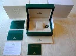 Scatola Rolex marcata