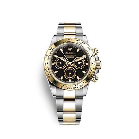 Daytona oro acciaio nero automatico 40mm