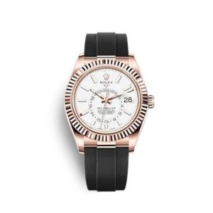 Sky Dweller caucciù everose eta 2836.2