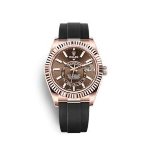 Sky Dweller caucciù everose eta 2836.2