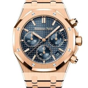 Royal Oak oro rosa/blue automatico