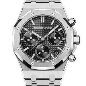 Royal Oak acciaio/nero automatico