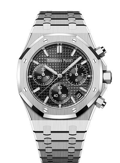 Royal Oak acciaio/nero automatico