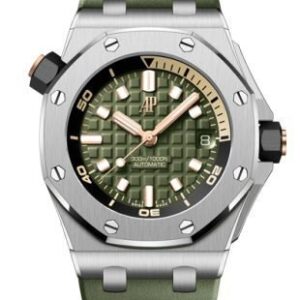 Offshore diver caucciù/military green eta 2836.2