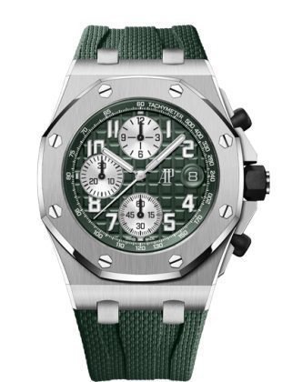 Offshore chrono caucciù/verde automatico