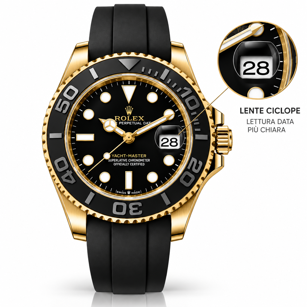 Yacht-Master Caucciù Oro Giallo ETA 2836.2 - immagine 3