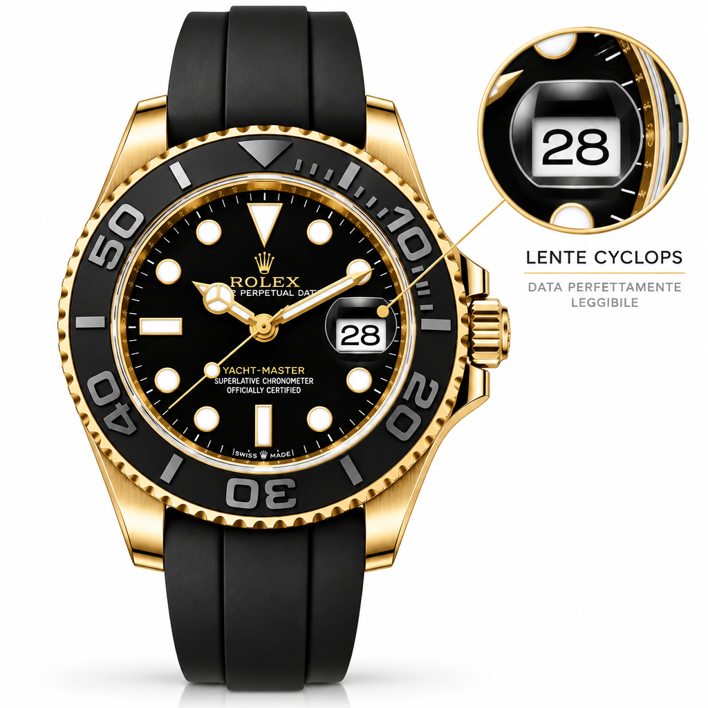 Yacht-Master Caucciù Oro Giallo ETA 2836.2 - immagine 2