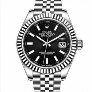 Datejust Acciaio Quadrante Nero ETA 2836.2