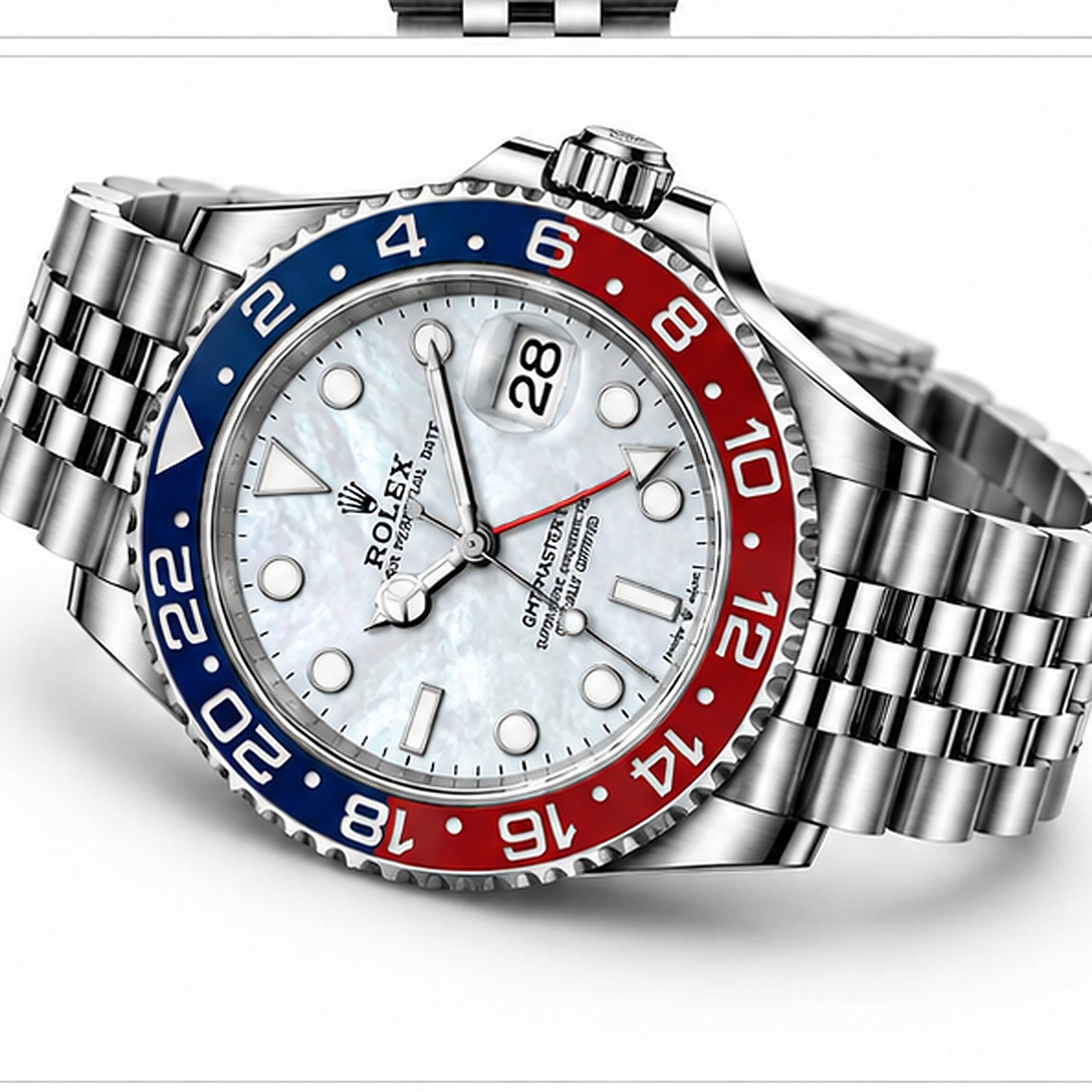 GMT Master II Pepsi Madreperla ETA 2836.2 - immagine 2