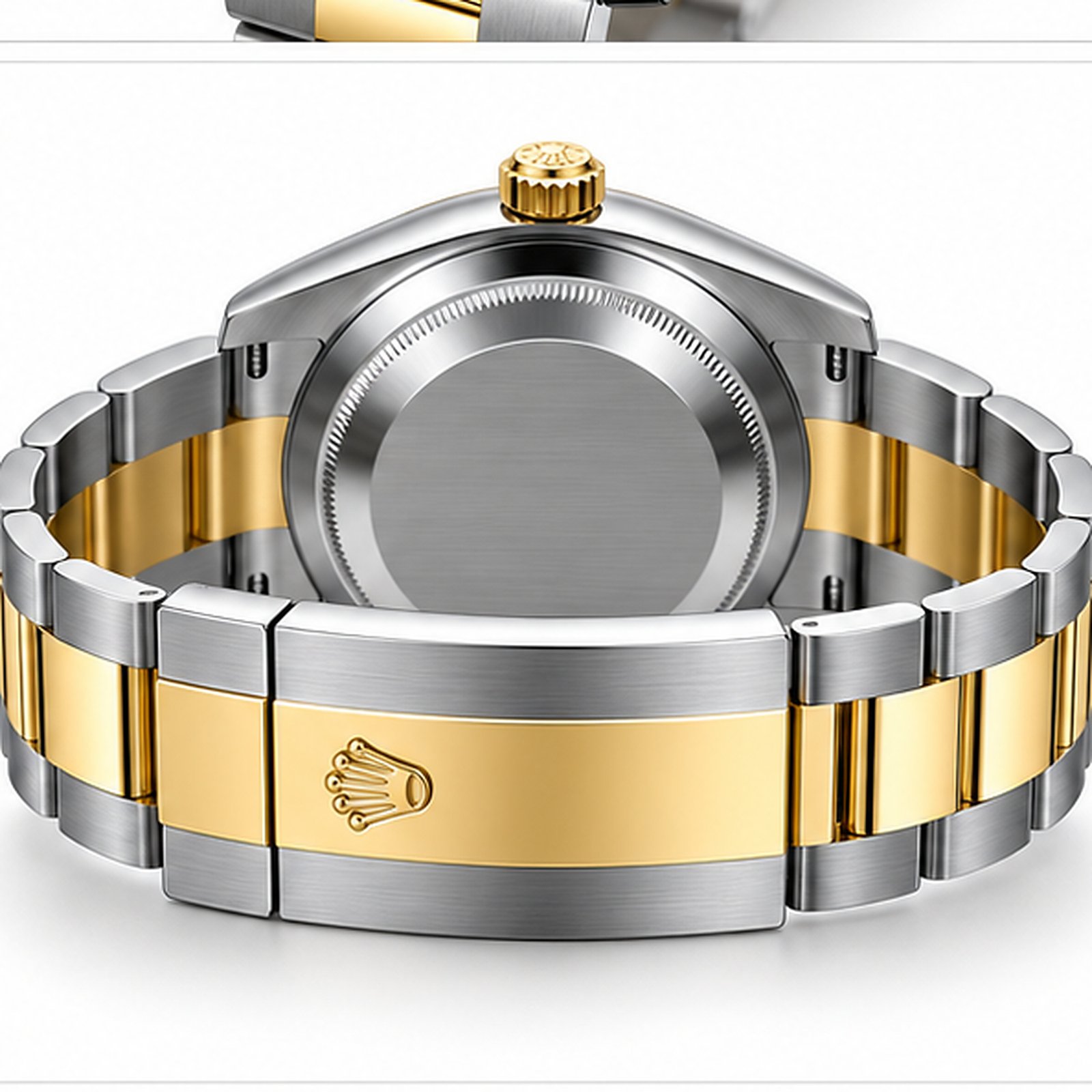 Sky Dweller Acciaio Oro Giallo Quadrante Champagne ETA 2836.2 - immagine 4