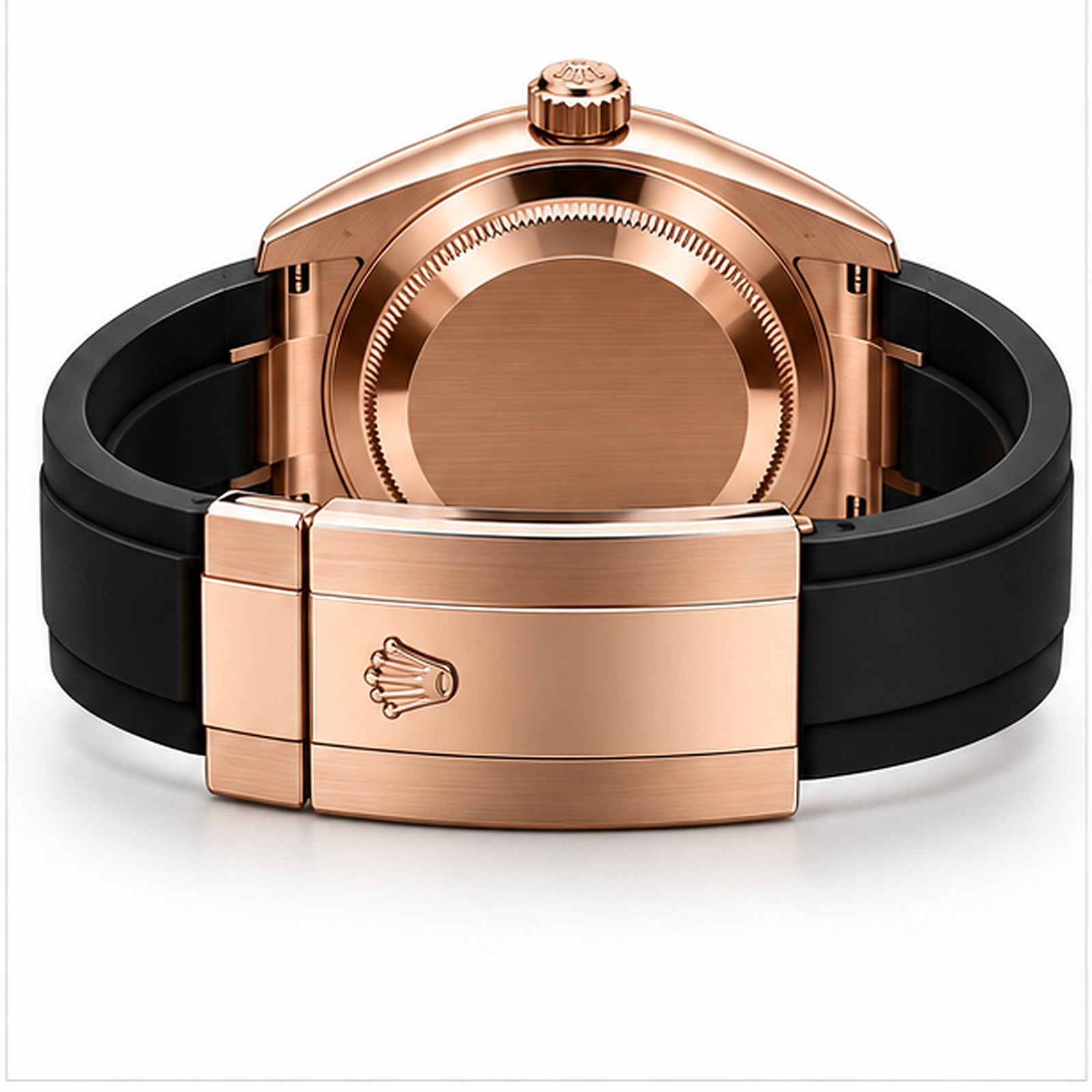 Sky Dweller Caucciù Everose Quadrante Nero ETA 2836.2 - immagine 2
