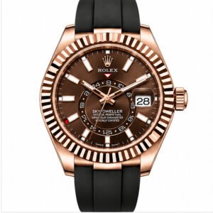 Sky Dweller Caucciù Everose Quadrante Cioccolato ETA 2836.2