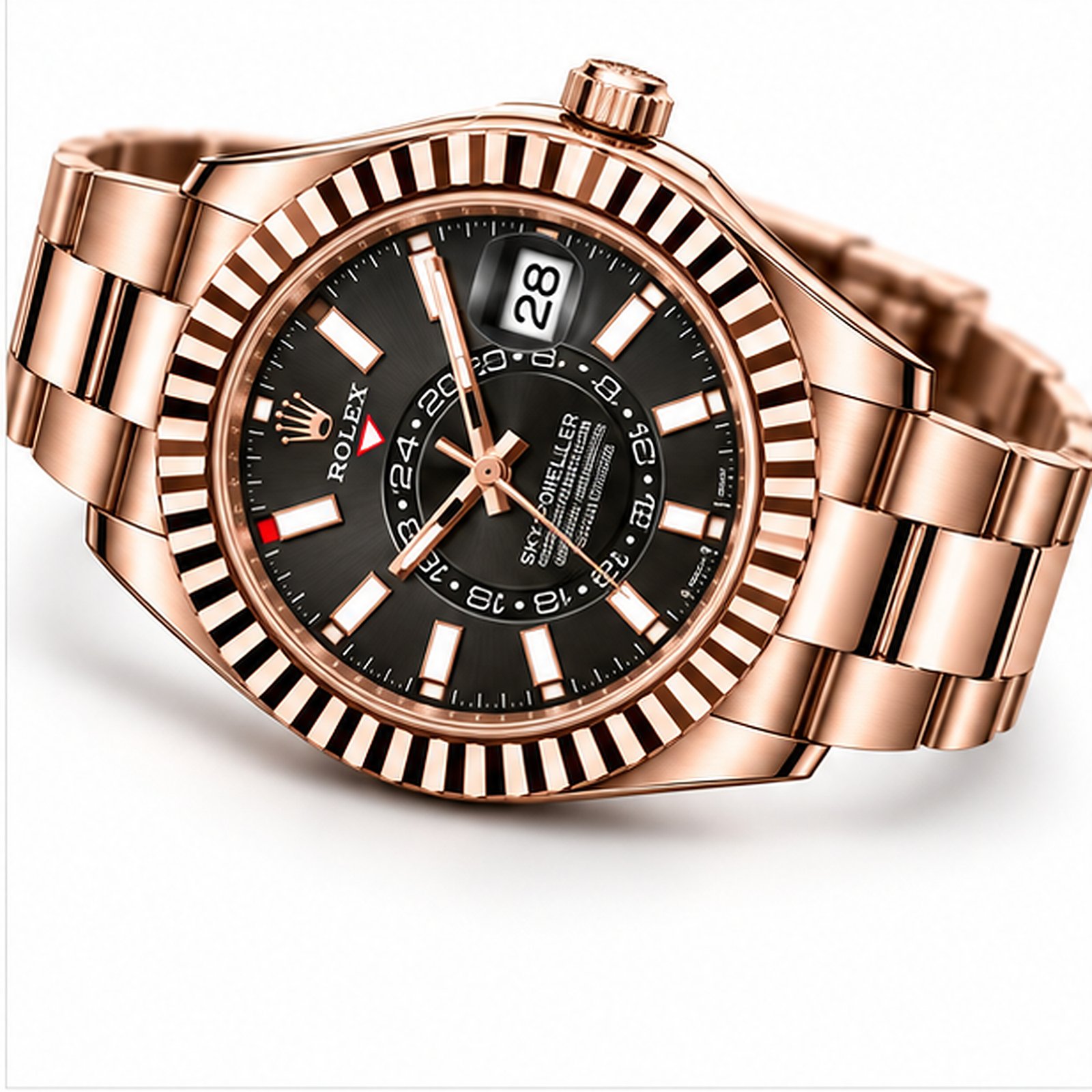 Sky Dweller Everose Quadrante Nero ETA 2836.2 - immagine 2