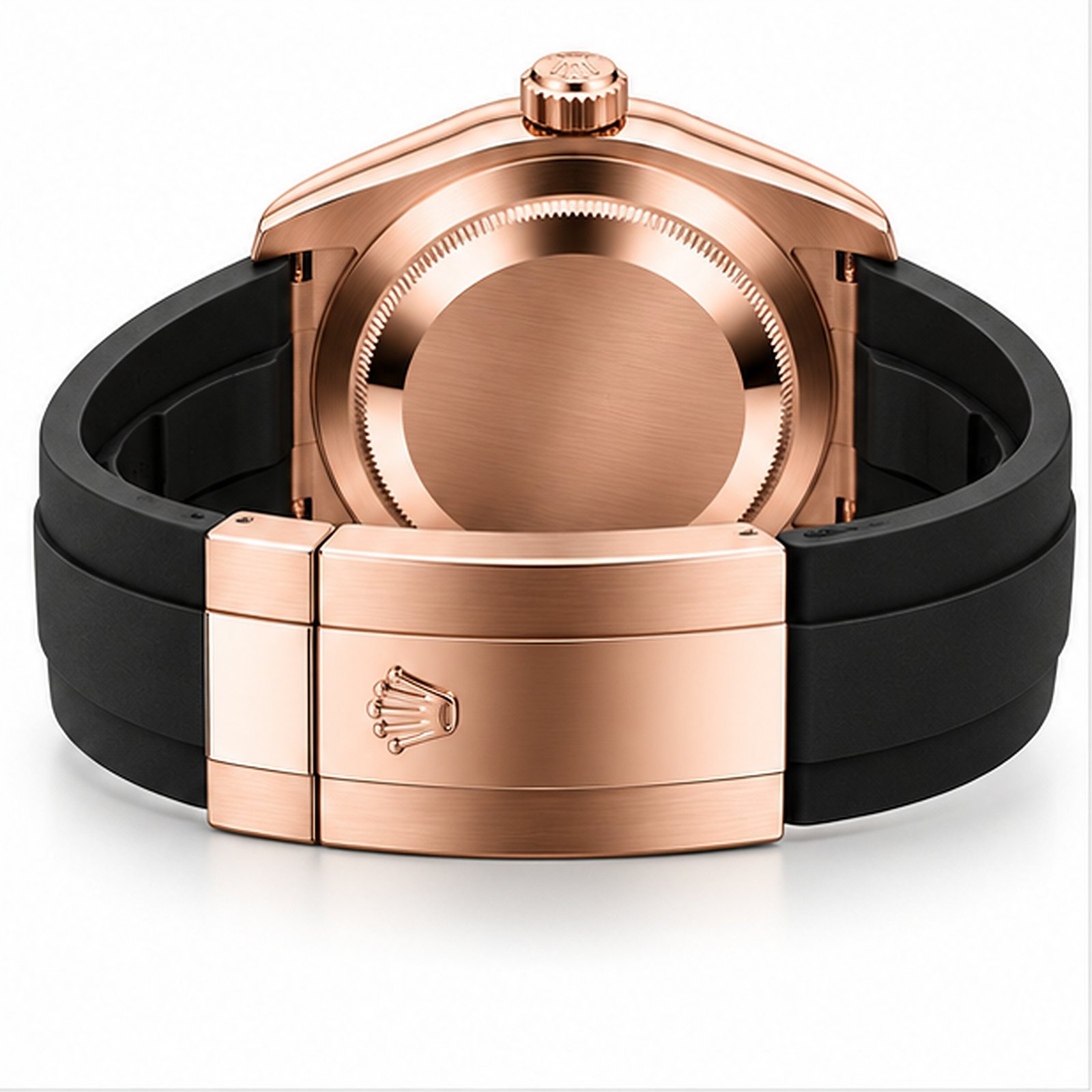Sky Dweller Caucciù Everose Quadrante Nero ETA 2836.2 - immagine 3