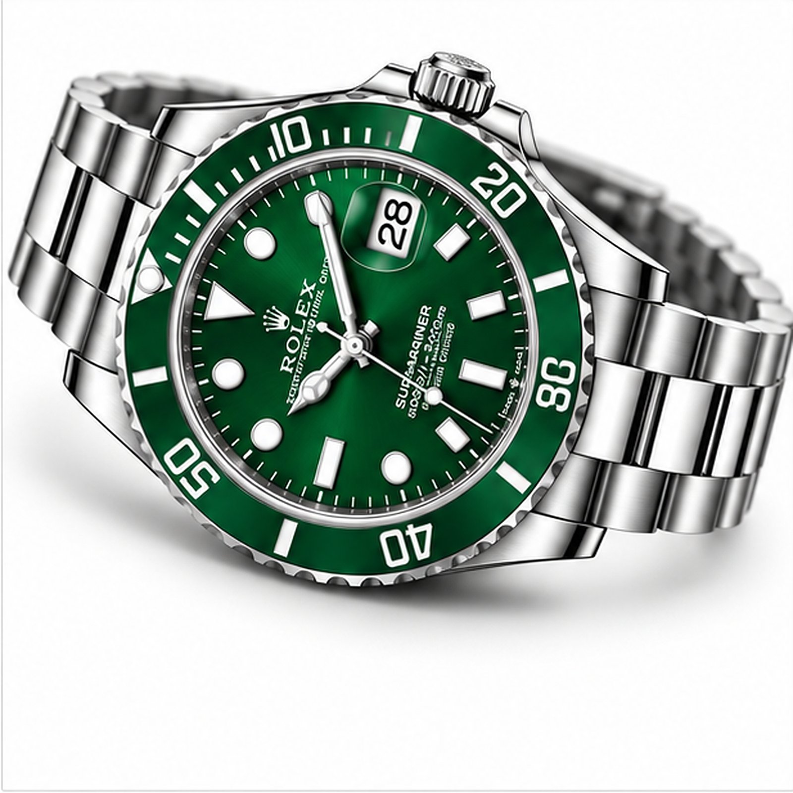 Submariner Acciaio Quadrante Verde ETA 2836.2 - immagine 4