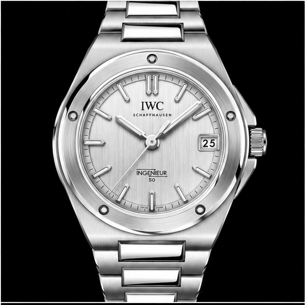 iwc ingenieur automatic 40 quadrante argento