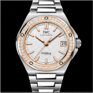 iwc ingenieur automatic 40 bicolore lunetta diamanti