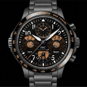 iwc pilot performance chronograph calendario perpetuo nero