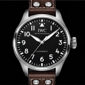 iwc big pilot's watch 43 automatic quadrante nero