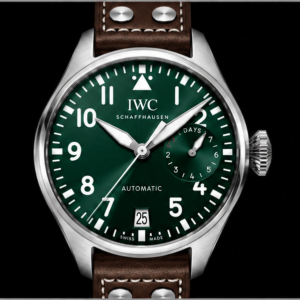 iwc big pilot's watch automatic 7 days verde