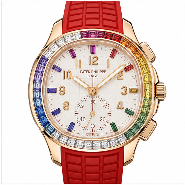 Patek Philippe Aquanaut Luce Rainbow Chronograph Ref. 7968/300R-001