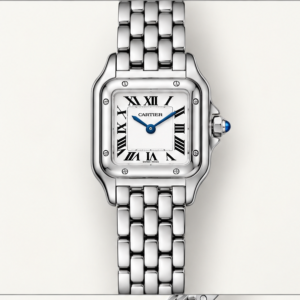 cartier panthère acciaio quadrante bianco