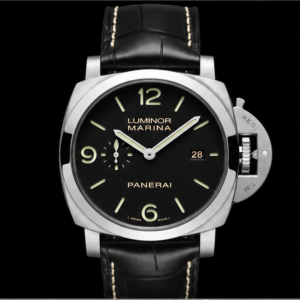 panerai luminor marina acciaio quadrante nero