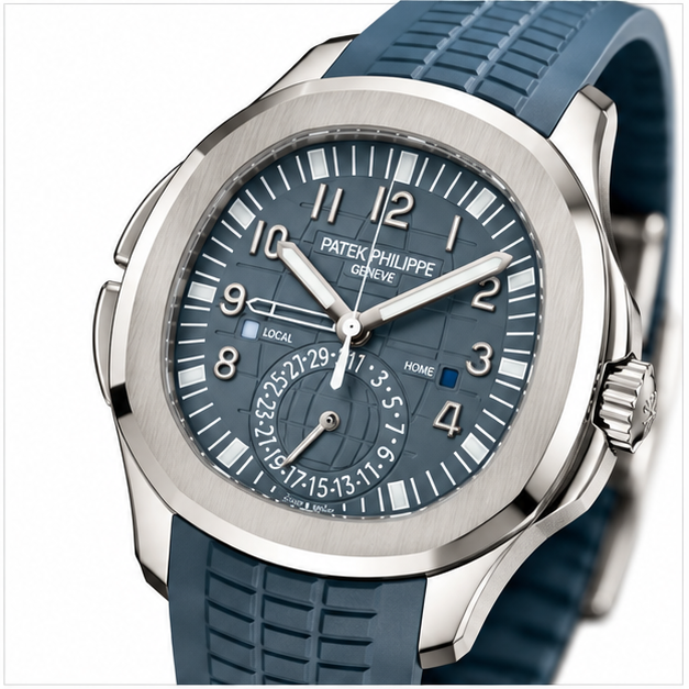 Patek Philippe Aquanaut Travel Time Blu - immagine 4