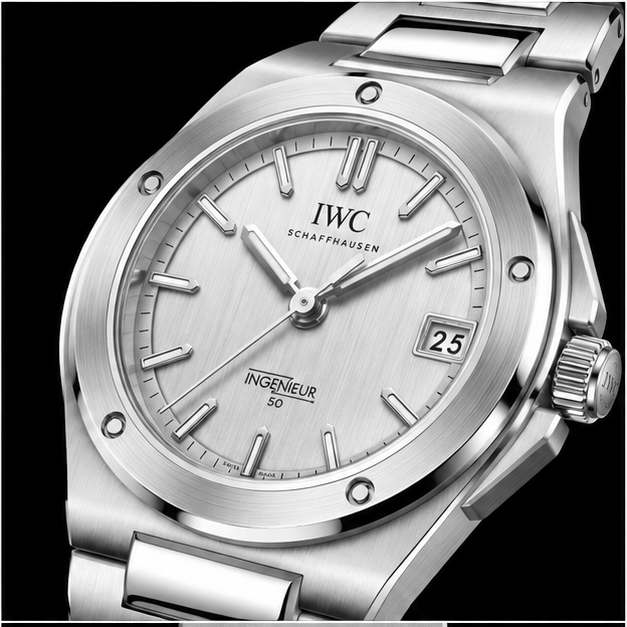 iwc ingenieur automatic 40 quadrante argento