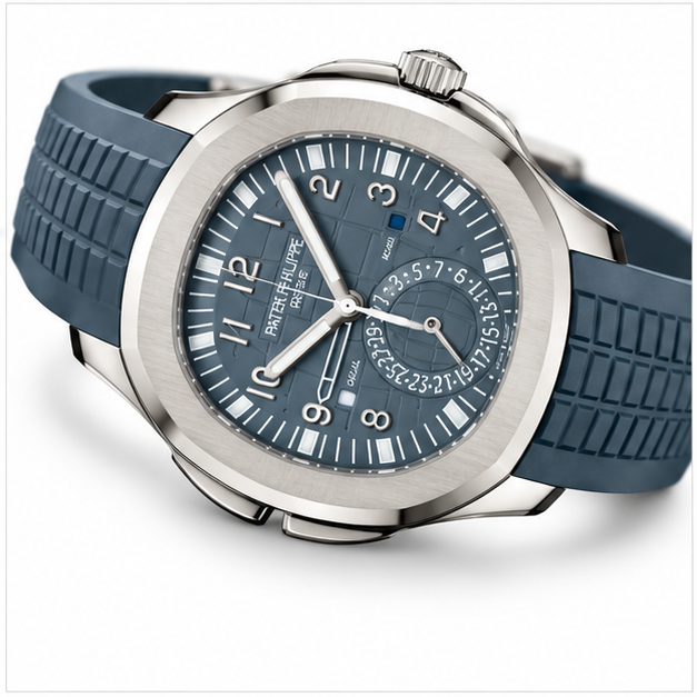 Patek Philippe Aquanaut Travel Time Blu - immagine 2