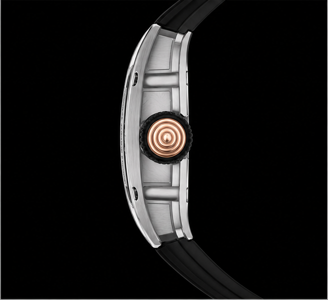 richard mille rm 07 01 automatic white gold cinturino nero