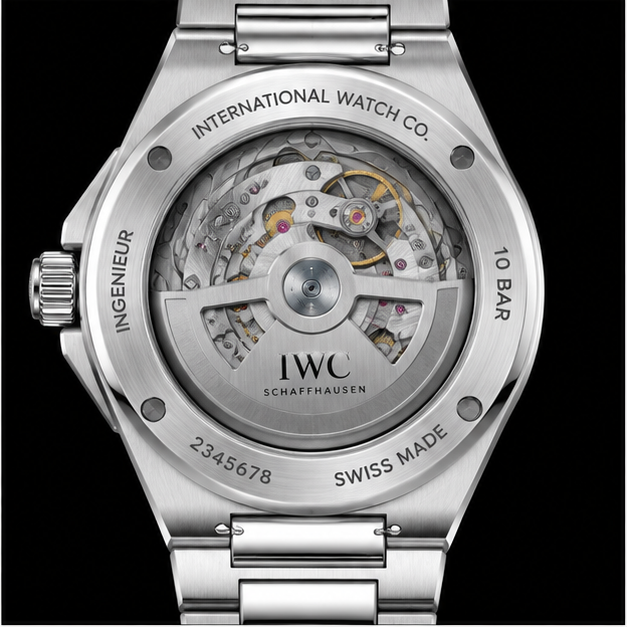 iwc ingenieur automatic 40 quadrante argento
