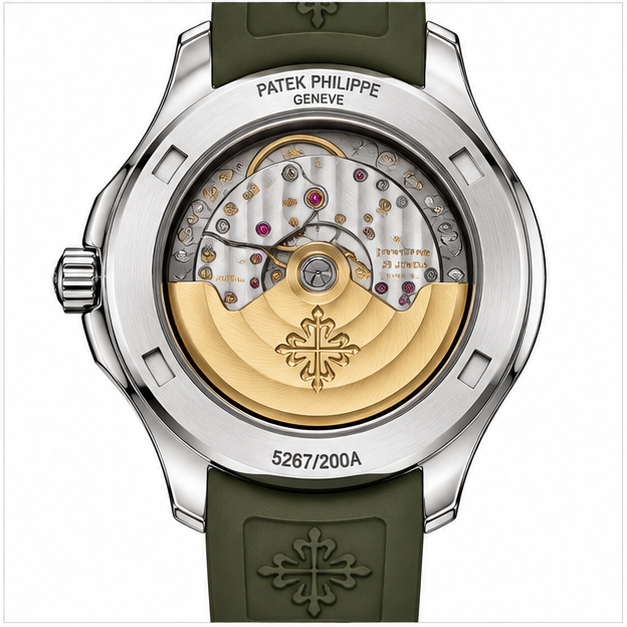 Patek Philippe Aquanaut Luce Ref. 5267/200A-011 Verde Kaki - immagine 3