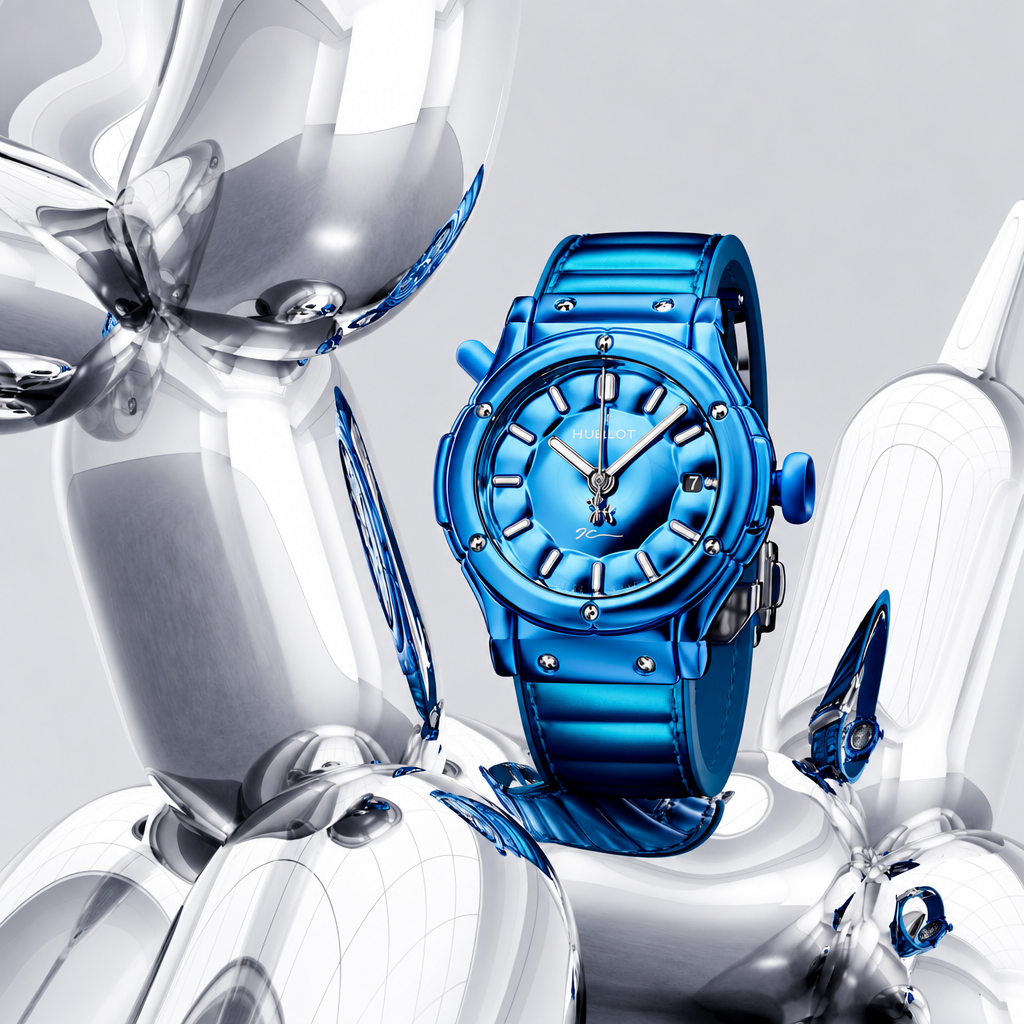 Hublot Classic Fusion Balloon Dog By Jeff Koons Blue 42 mm